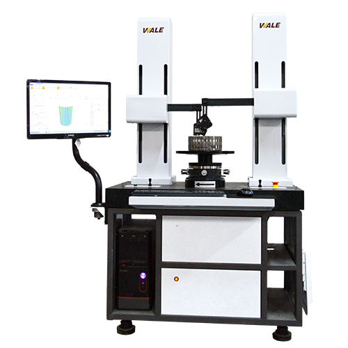 Solution for non-contact roundness and cylindricity measuring instrument